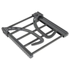 Artemis Sušilnik za radiator, grelec, balkon, perilo, raztegljiv, nastavljiv, 32–60 cm