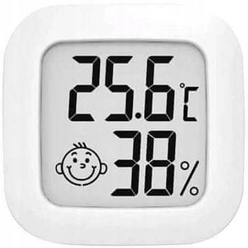 shumee Termometer in higrometer, mini vremenska postaja, vremenska deklica