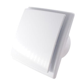 shumee Ventilator OK 90 S, sijajno bel, z zmanjšanim premerom priključka