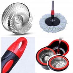 shumee Rotacijski MOP 360 spin turbo 3v1 pokriva 2 kosa ploščatega vedra