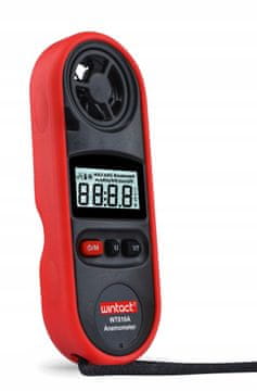 shumee Anemometer, merilnik vetra, temperatura, merjenje hitrosti zraka