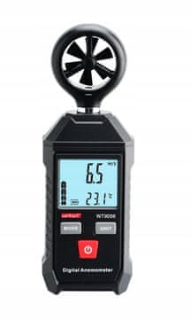 shumee Anemometer, merilnik vetra, temperatura, merjenje hitrosti zraka