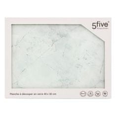 5Five® Steklena deska za rezanje iz belega marmorja