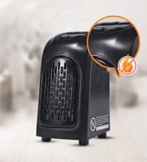shumee Zmogljiv mini električni grelec, kontaktni grelec, grelec 400 W