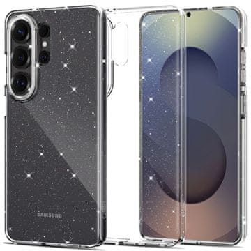 Tech-protect Ohišje za Samsung Galaxy S26 Ultra FlexAir – prozorno z bleščicami