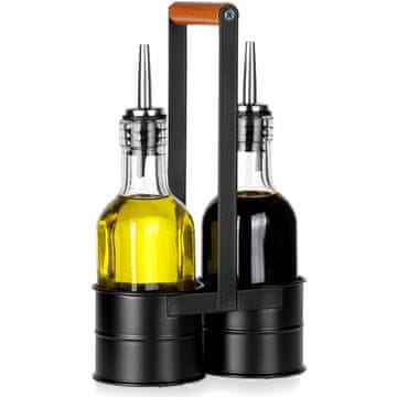 Artemis 2x steklenička z dozirnikom za olivno olje in kis 250 ml