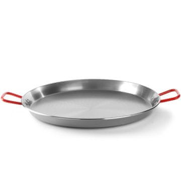 Hendi Okrogla jeklena ponev za paello z ročaji, premer 550x100 mm
