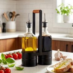 Artemis 2x steklenička z dozirnikom za olivno olje in kis 250 ml