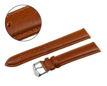 Pacific Pacifiški trak 22 MM XXL W83XL gladek rjav trak, rjavi šivi
