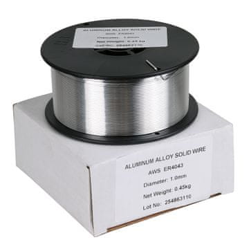 Varilna žica za ALUMINIJA 1,0 mm 0,45 kg D100 ER4043 AlSi5