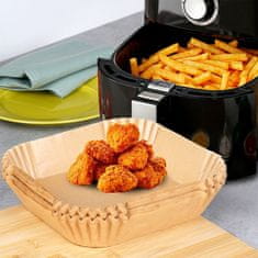 Artemis 100x papirnati vložek za cvrtnik na vroč zrak 19 cm