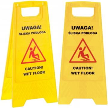 shumee Opozorilni znak, stojalo, stativ, opozorilo: spolzka tla