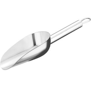 Bar Up Jeklena barovska lopatica za led z obeskom, 0,36 l