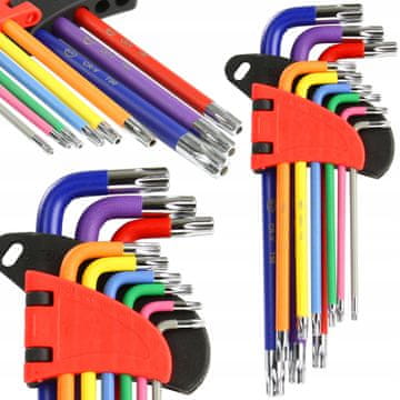 BJC Imbus ključi, torx ključi, komplet torx ključev T10-T50