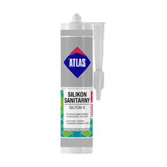 Atlas Atlas silton s sanitarni silikon svetlo siv 034 280 ml