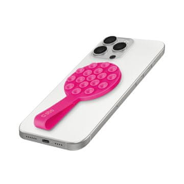SBS Nosilec za pametni telefon s priseskom in MagSafe-uho – roza
