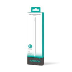 Joyroom Aktivni stylus z 2 zamenljivimi konicami – bel