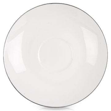 Artemis Majhen bel porcelanast krožnik za prigrizke 15 cm