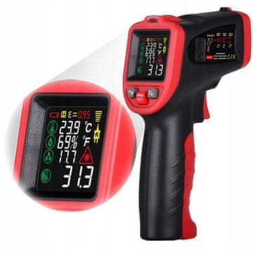 shumee Laserski pirometer termočlen higrometer -50 +650°C