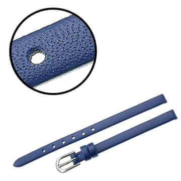 shumee Reda pas 6 mm gladek temno moder pas, lepljen
