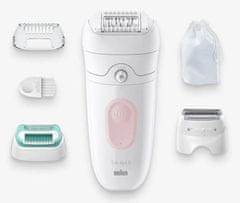 Braun Epilator Braun Silk Epil SE5-050 bel in roza