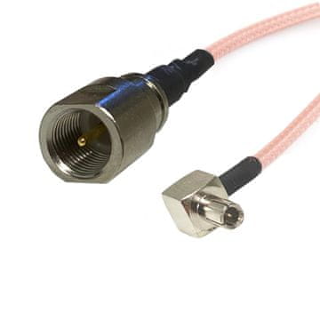 shumee Pigtail vtič TS9 / FME vtič 15 cm RG316