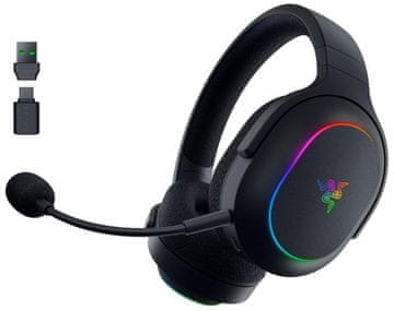 shumee Slušalke Razer Barracuda X Chroma črne