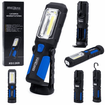 Kraft&Dele 350LM LED svetilka za delavnico |