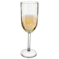 Artemis Plastični kozarec za pitje vina ali šampanjca, nezlomljiv, za večkratno uporabo, 200 ml
