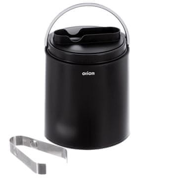 Artemis Vedro za led, jeklena termo posoda, hladilna kocka, klešče 1,9 l