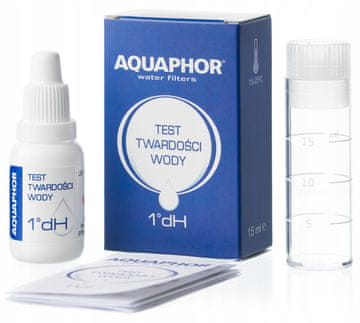 Aquaphor Preizkus trdote vode Aquaphor