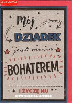Inny Edinstvena voščilnica Dedek Heroj, popolna za skupne trenutke polne veselja