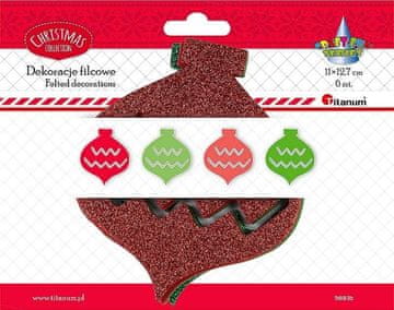 shumee Felcowy Design A'6 Elegantna božična kroglica s premerom 12 cm,