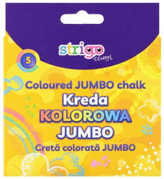 Inny SSC411 Jumbo kreda za pločnike, intenzivne barve za ustvarjalne
