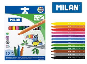 Inny 12-barvni markerji 0612312 milan