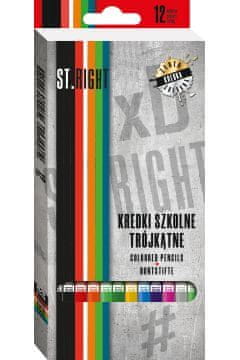 shumee Majewski ST.right voščenke 12 barv Kreativnost v trikotni obliki