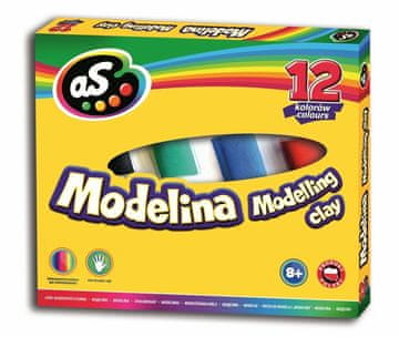 Inny AS modelirna glina 12 astra barv