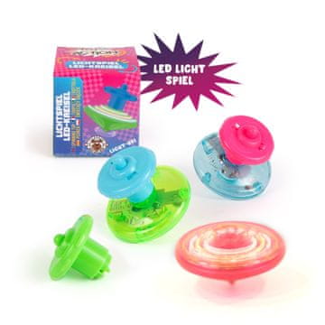 Inny Aktivna vrteča se vrtavka Creative Toys LED Igrača, ki spodbuja domišljijo in