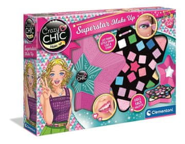 Inny Clementoni, Superstar Crazy Chic set ličil Odkrijte čarobnost ličenja