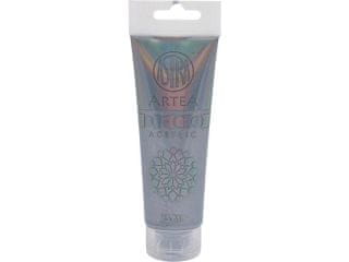 Inny Akrilna barva Deco Artea, tuba 75 ml - kovinsko srebrna