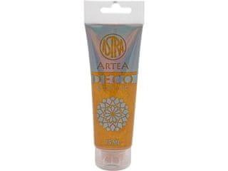 Inny Akrilna barva Deco artea kovinsko zlata 75 ml Podarite svojemu