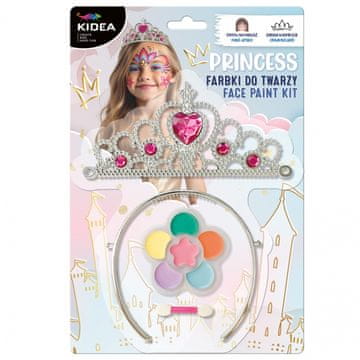 Inny Princesine barve za obraz s kidea tiaro