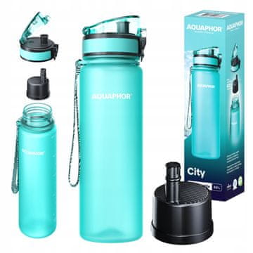 Aquaphor Aquaphor City filter steklenica 500 ml mint distančnik steklenica za vodo 1 vložek