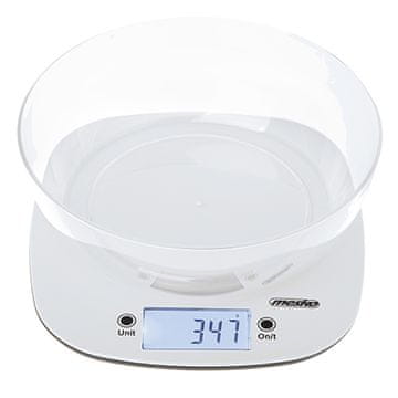 Mesko Kuhinjska tehtnica s posodo Mesko MS3179w