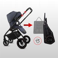 Babylux BabyLux otroški voziček Castor 2 v 1, gondola, lahek, zložljiv komplet