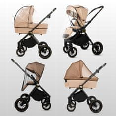 Babylux BabyLux Rosso 2v1 voziček, gondola, lahek, zložljiv komplet