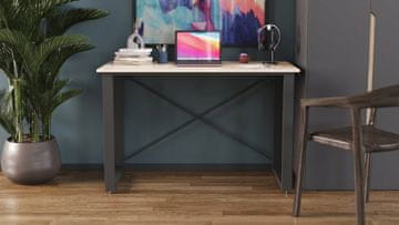 shumee Pisalna miza Drive 75x120x60 črna/artisana TM smart regaly