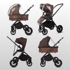 Babylux BabyLux otroški voziček Castor 2 v 1, gondola, lahek, zložljiv komplet