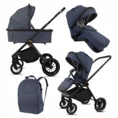 Babylux BabyLux otroški voziček Castor 2 v 1, gondola, lahek, zložljiv komplet