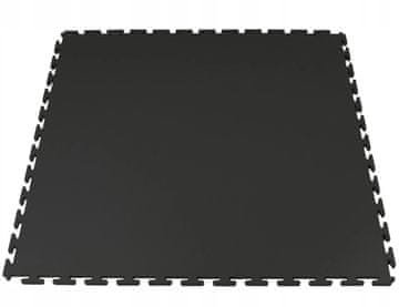shumee PVC modularna talna plošča 50x50 barva: črna